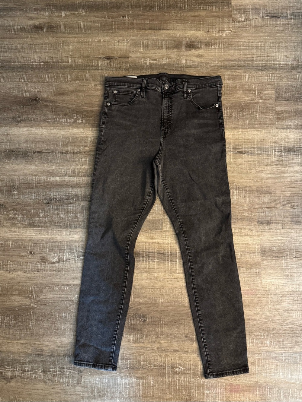 Gap Denim Women’s High Rise Faded Black/Gray Skinny Jeans